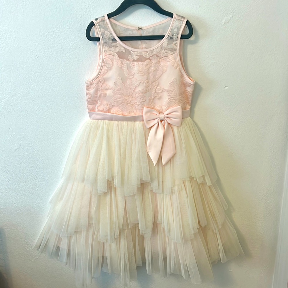 Pretty Pink Princess Dress, Sz 8